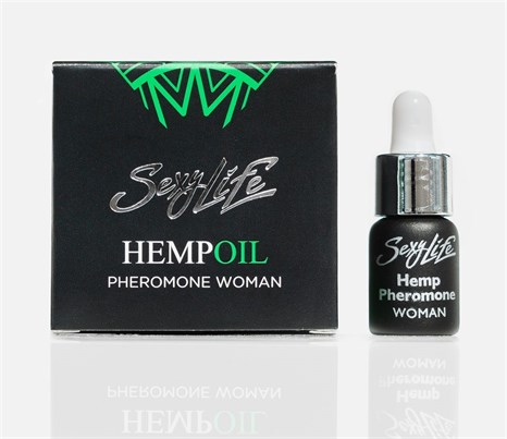 Ароматическое масло с феромонами Sexy Life HEMPOIL woman - 5 - фото 408622