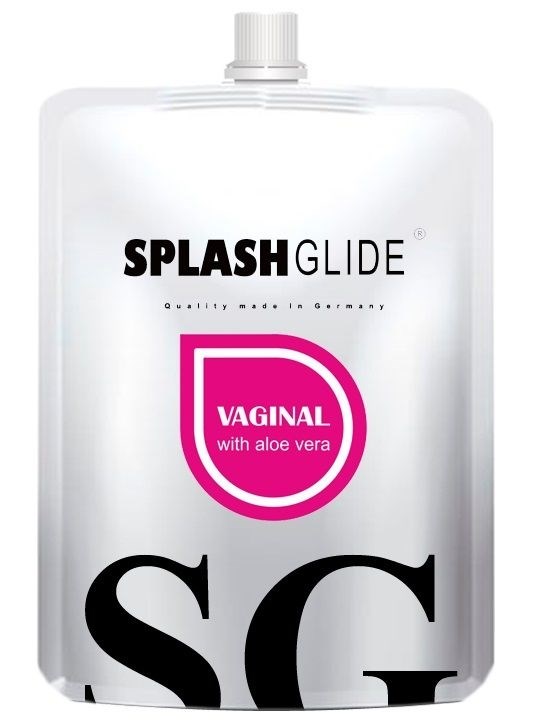 Ухаживающий лубрикант на водной основе Splashglide Vaginal With Aloe Vera - 100 - фото 408666