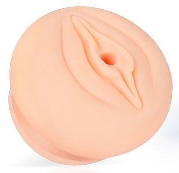 Телесная насадка-вагина на помпу - фото 409216