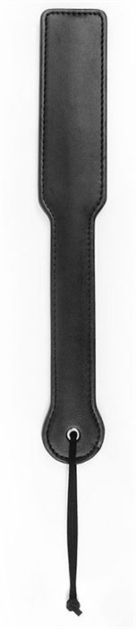 Черная гладкая шлепалка NOTABU с широкой ручкой - 32 см. - фото 412456