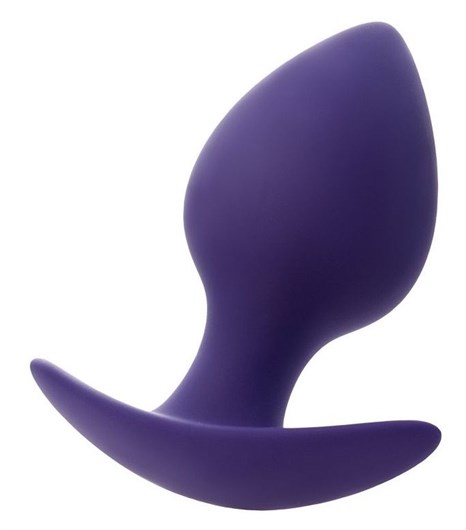 Фиолетовая анальная втулка Glob - 8 см. - фото 412525