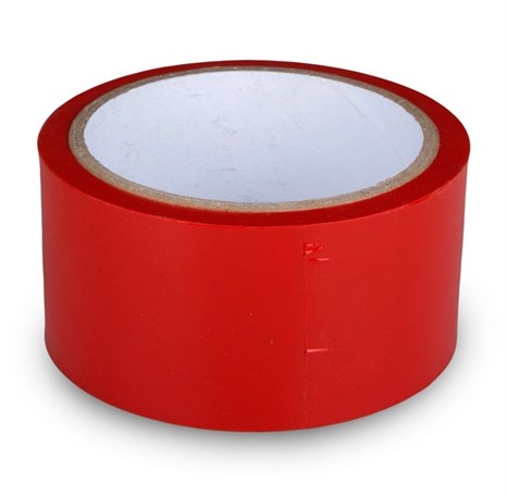 Красная лента для бондажа Easytoys Bondage Tape - 20 м. - фото 413749