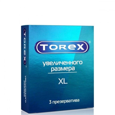 Презервативы Torex  Увеличенного размера  - 3 шт. - фото 414605