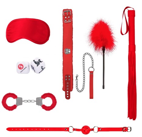 Красный игровой набор Introductory Bondage Kit №6 - фото 415062