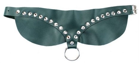 Изумрудный широкий ошейник Wide Emerald Collar - фото 415495