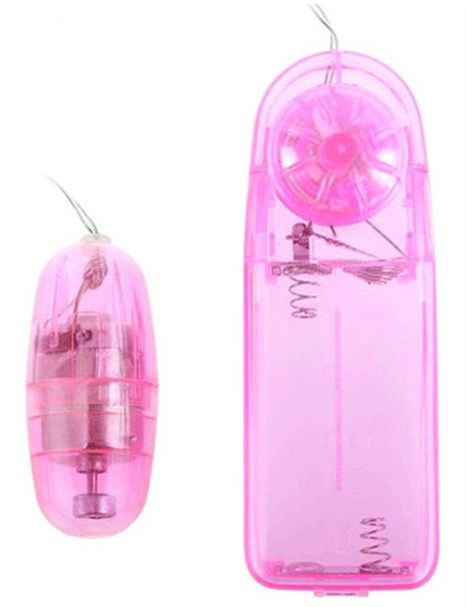 Розовое виброяйцо Spy Egg с пультом - фото 417500