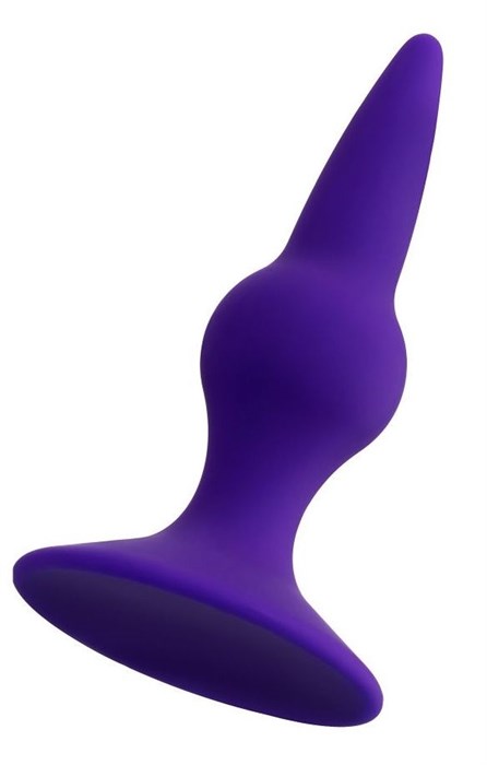 Фиолетовая анальная втулка Klapsy - 10,5 см. - фото 418152