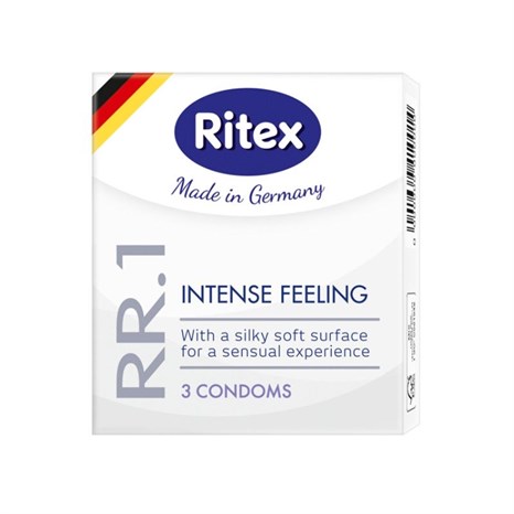 Классические презервативы RITEX INTENSE FEELING - 3 шт. - фото 421536