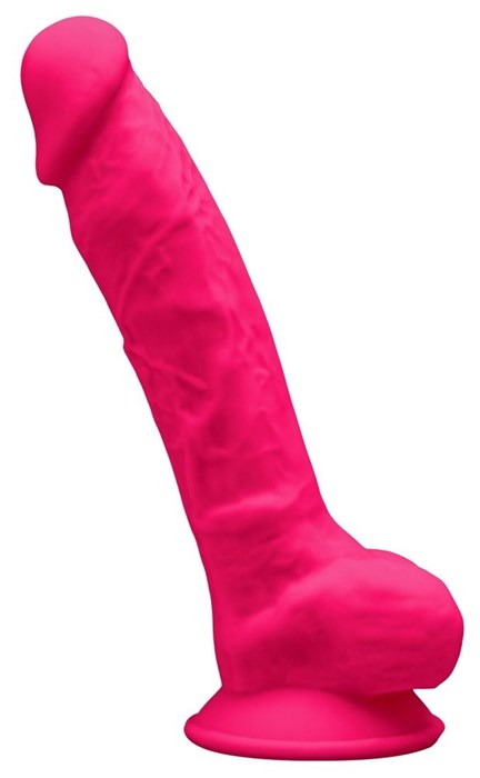 Розовый фаллоимитатор-реалистик Premium Dildo 7  Model 1 Premium - 17,5 см. - фото 421618