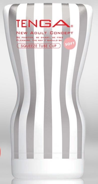 Мастурбатор TENGA Squeeze Tube Cup Soft - фото 421651