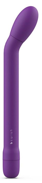 Фиолетовый G-стимулятор с вибрацией Bgee Classic - 18 см. - фото 421871