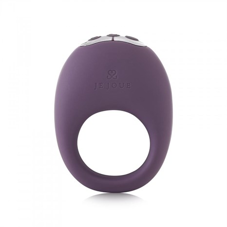 Фиолетовое эрекционное виброкольцо Mio Vibrating Ring - фото 421896