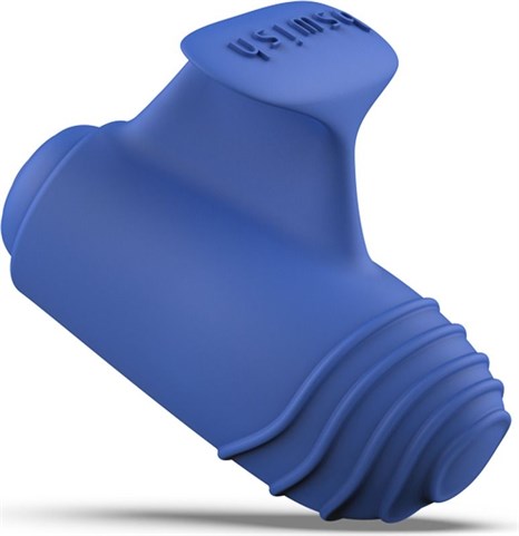 Синий вибростимулятор на пальчик Bteased Basic Finger Vibrator - фото 422008