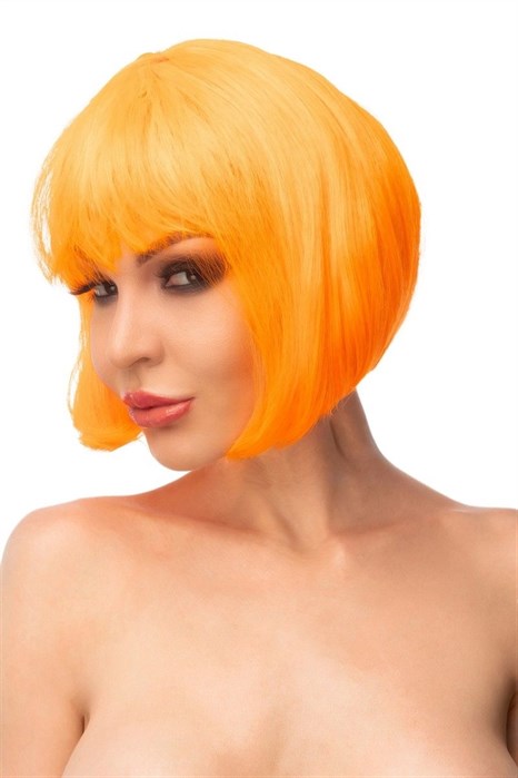 Оранжевый парик  Аки - фото 423230