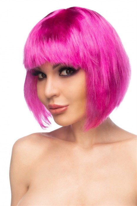 Ярко-розовый парик  Теруко - фото 423254