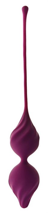Фиолетовые вагинальные шарики Alcor - фото 423440
