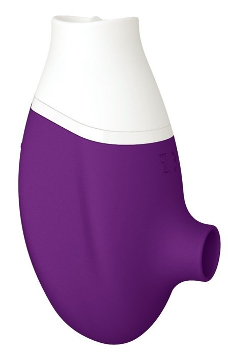 Фиолетовый клиторальный стимулятор Jubie - фото 423905