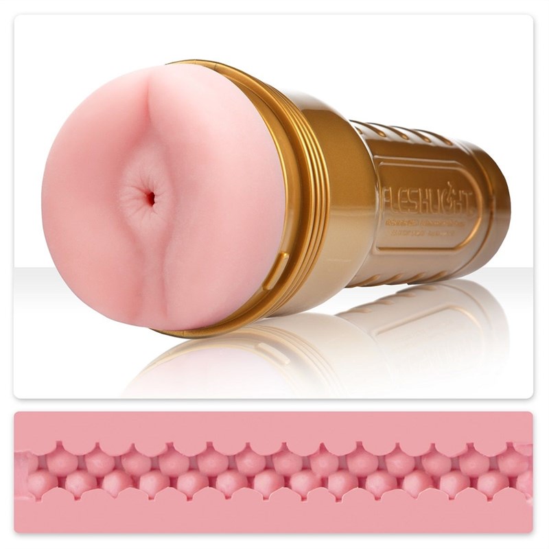 Мастурбатор-анус Fleshlight - Pink Butt Stamina Training Unit - фото 425948