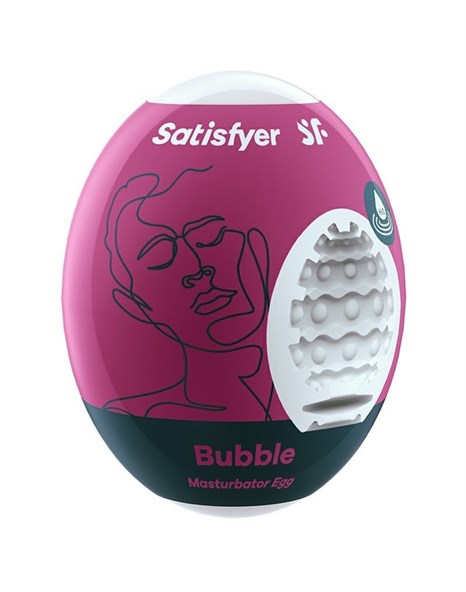 Мастурбатор-яйцо Satisfyer Bubble Mini Masturbator - фото 426258