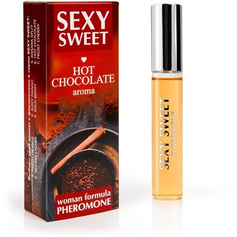 Парфюмированное средство для тела с феромонами Sexy Sweet с ароматом горячего шоколада - 10 - фото 427190