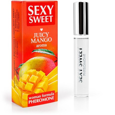 Парфюмированное средство для тела с феромонами Sexy Sweet с ароматом манго - 10 - фото 427193