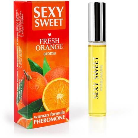Парфюмированное средство для тела с феромонами Sexy Sweet с ароматом апельсина - 10 - фото 427196