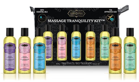 Набор массажных масел Massage Tranquility Kit - фото 427943