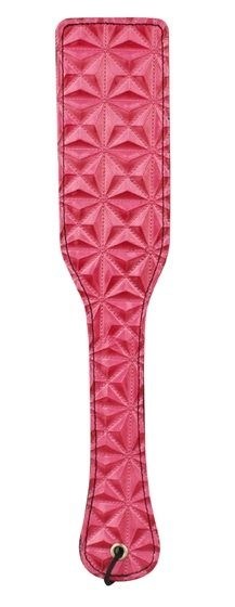 Розовый пэддл с геометрическим рисунком - 32 см. - фото 428185
