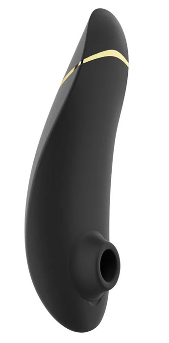 Черный клиторальный стимулятор Womanizer Premium 2 - фото 428564