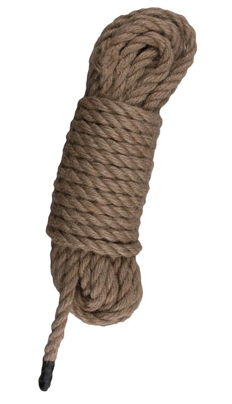 Пеньковая веревка для связывания Hemp Rope - 5 м. - фото 430081