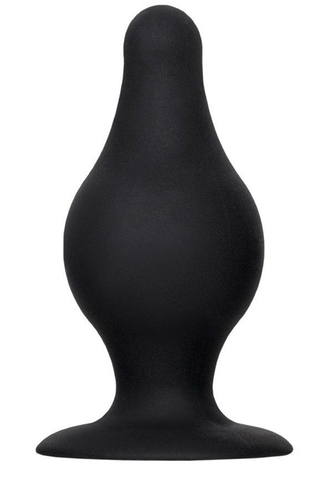 Черная анальная втулка Spade XS - 6,5 см. - фото 438370