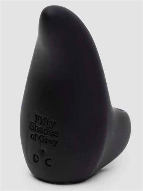 Черный вибратор на палец Sensation Rechargeable Finger Vibrator - фото 439141