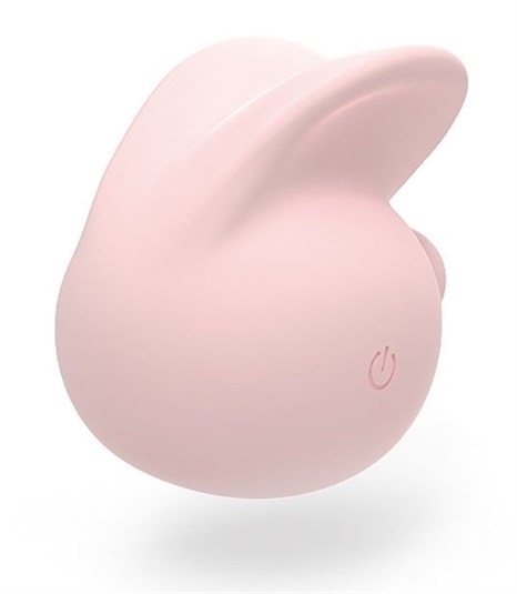 Розовое яичко-зайчик Bunny Vibro Egg - фото 439879