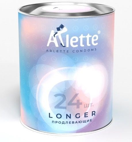Презервативы Arlette Longer с продлевающим эффектом - 24 шт. - фото 442534