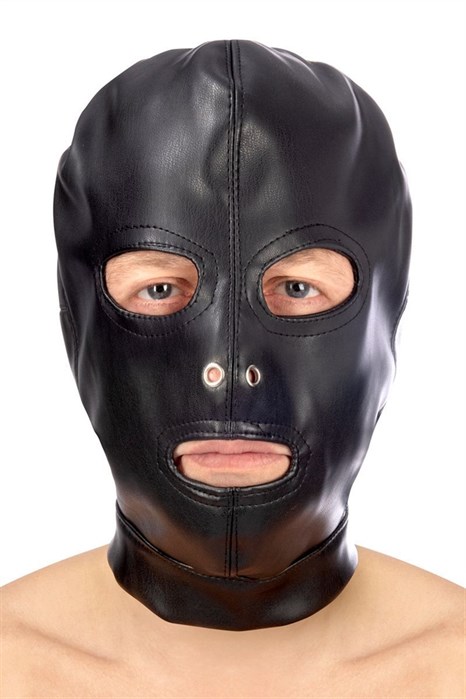 Маска-шлем с прорезями для глаз и рта - фото 442936