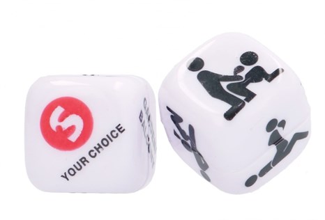 Игральные кубики Take the Gamble Sex - фото 443077