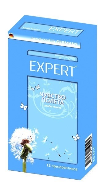 Презервативы EXPERT "ЧУВСТВО ПОЛЕТА" № 12 (особо тонкие), 12 штук