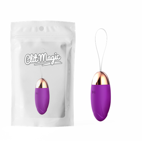 Виброяйцо со встроенным USB - Violet