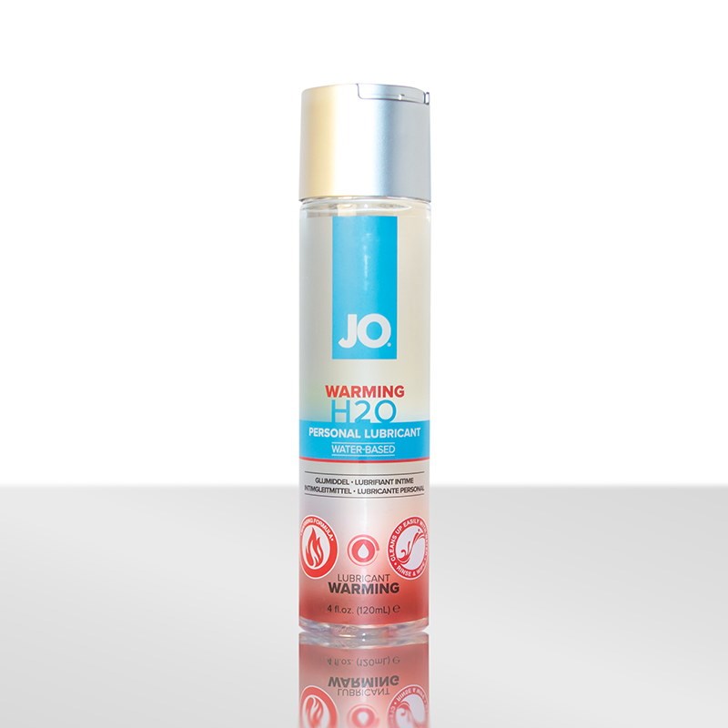 Возбуждающий лубрикант на водной основе JO Personal Lubricant H2O Warming - 120 мл.