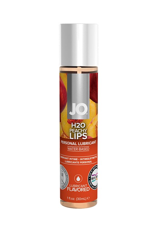 Вкусовой гель "Сочный персик" / JO Flavored Peachy Lips 1oz - 30 мл.