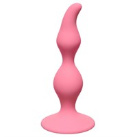 Анальная пробка Curved Anal Plug Pink 4105-01Lola