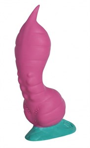 Розовый фаллоимитатор "Крок Small" - 21 см.