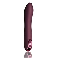 Фиолетовый вибромассажер Giamo - 19 см.