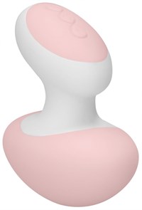 Розовый клиторальный массажер Lovebug