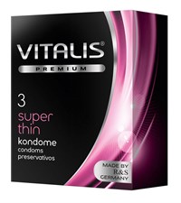Ультратонкие презервативы VITALIS PREMIUM