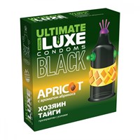 Презервативы luxe black ultimate хозяин тайги (абрикос) 4739lux
