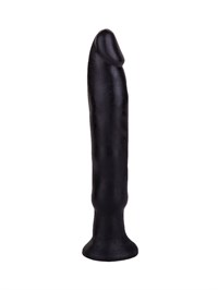 Анальный фаллоимитатор черный 14 см