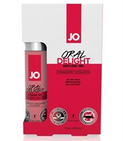 Клубничный лубрикант для оральных ласк Oral Delight Strawberry Sensation - 30