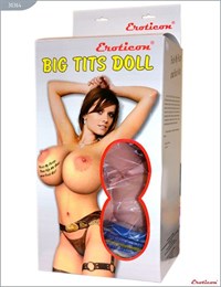 Надувная секс кукла «Брюнетка» с большой грудью