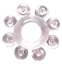 Прозрачное эрекционное кольцо Rings Bubbles 0112-30lola